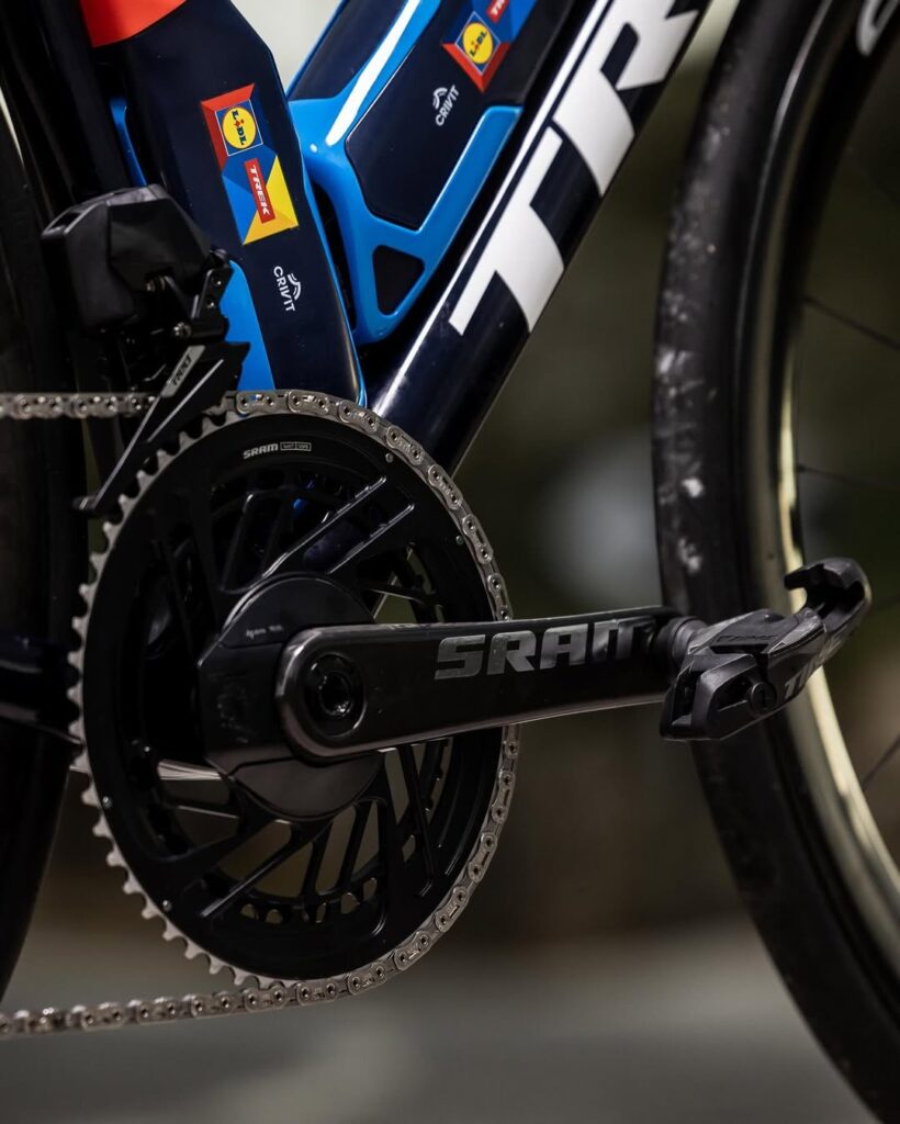 La Trek Madone Gen 8 con SRAM Red AXS del Equipo Lidl-Trek
