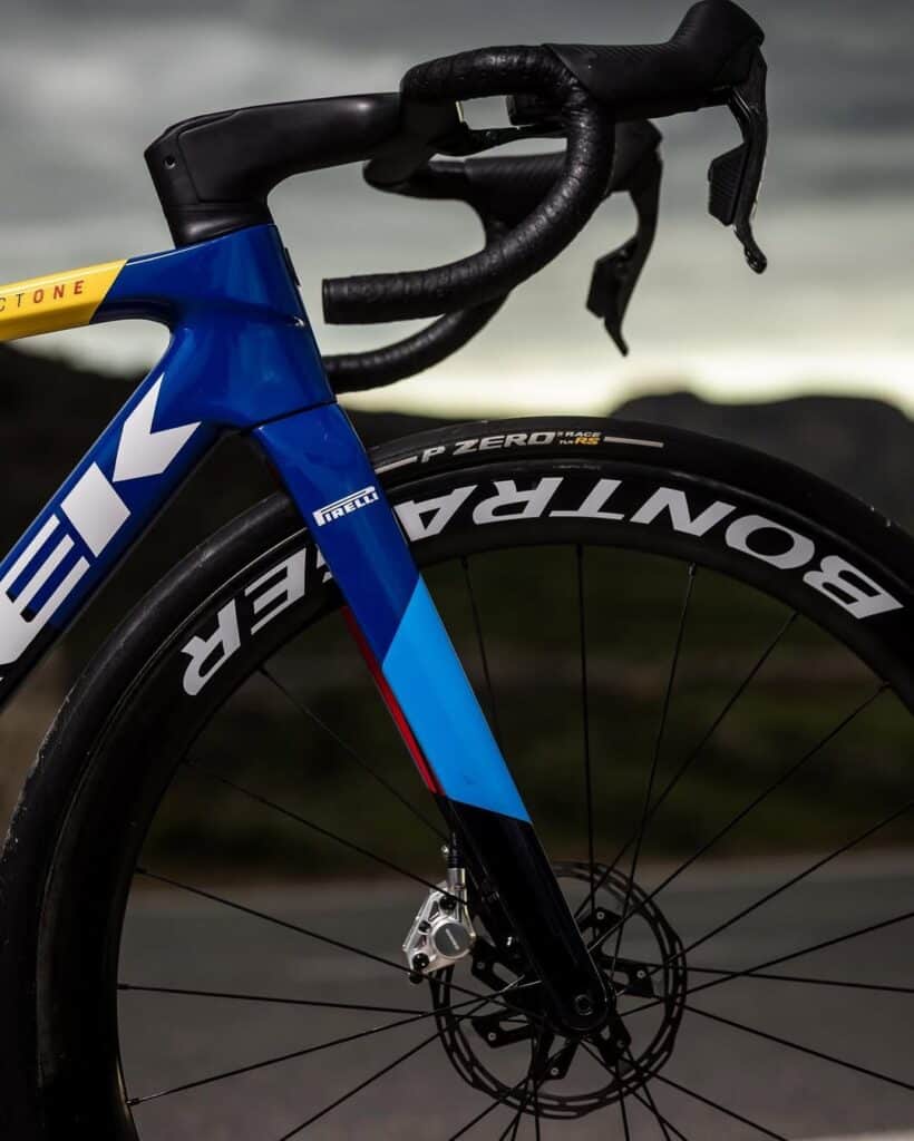La Trek Madone Gen 8 con SRAM Red AXS del Equipo Lidl-Trek