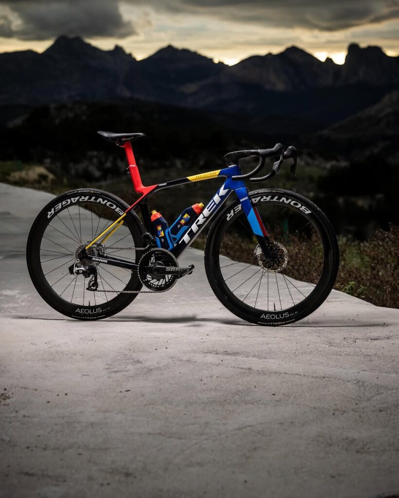 La Trek Madone Gen 8 con SRAM Red AXS del Equipo Lidl-Trek