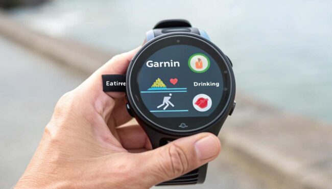 activa las alertas en tu garmin para comer y beber