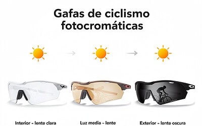 Qué son las gafas de ciclismo fotocromáticas