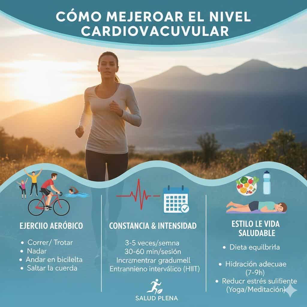 Cómo mejorar el nivel cardiovascular