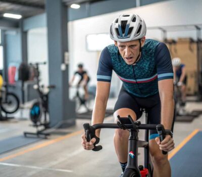 entrenamiento de ciclismo de una hora