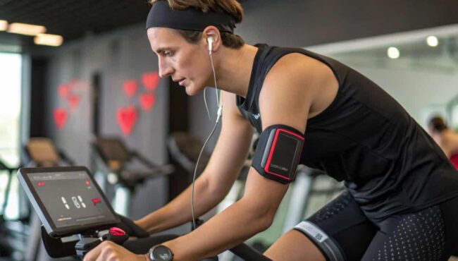 entrenar con pulso en bicicleta