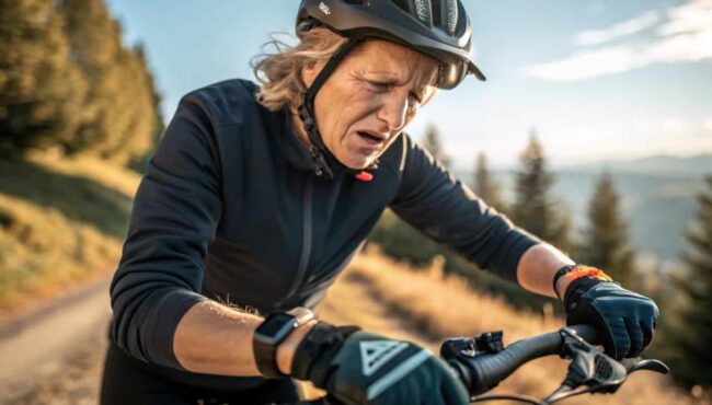 hormigueo en las manos al montar en bici