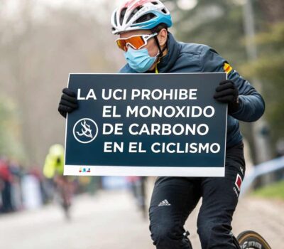 la uci prohibe el mon xido de carbono en el ciclis