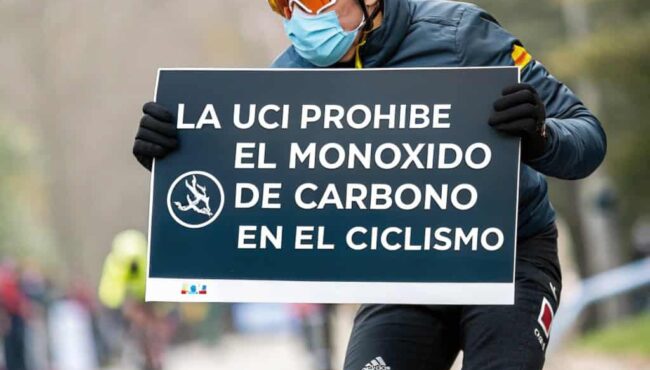 la uci prohibe el mon xido de carbono en el ciclis