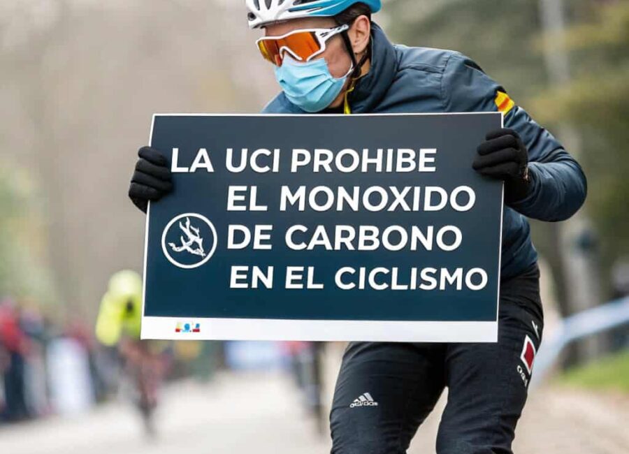 la uci prohibe el mon xido de carbono en el ciclis