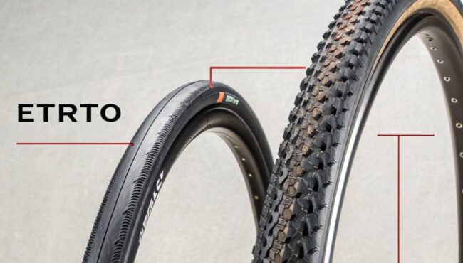 medida etrto de los neum ticos de bicicleta carret