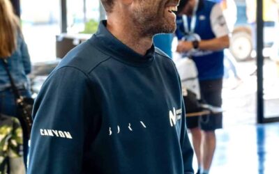 Absolute star of the show. @alejandvalverde x @marchalaindomable @bornlivingyoga @gobik wear MovistarTeamGravelSquad