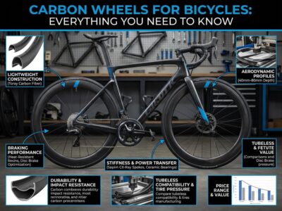 Ruedas de carbono para bicicletas