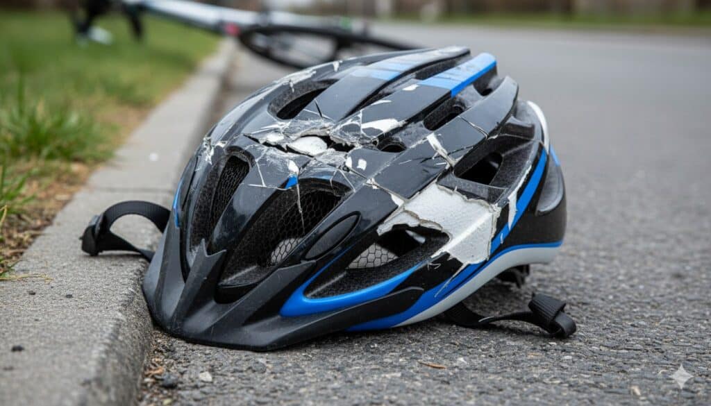 Caduca mi casco de bici