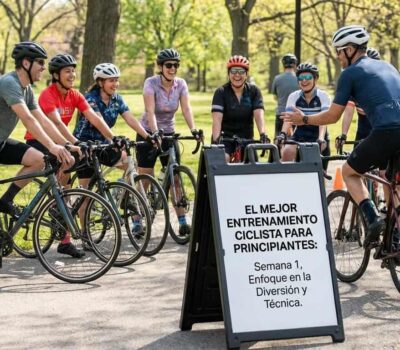 El mejor entrenamiento ciclista para principiantes