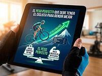 El peso perfecto que debe tener el ciclista para rendir mejor