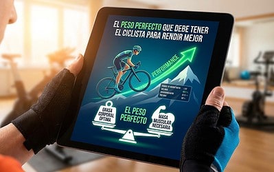 El peso perfecto que debe tener el ciclista para rendir mejor