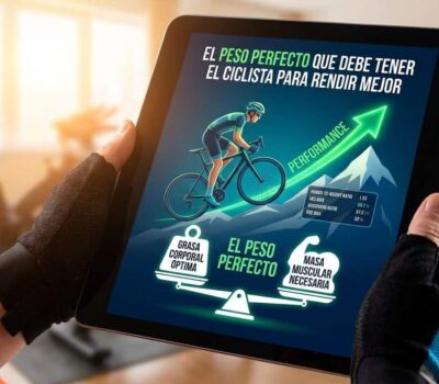 El peso perfecto que debe tener el ciclista para rendir mejor