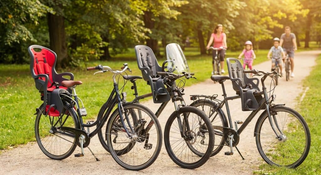 Legalidad sillas para bicicletas en España