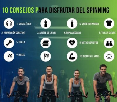 Diez consejos para disfrutar del spinning 🚴‍♀️🔥