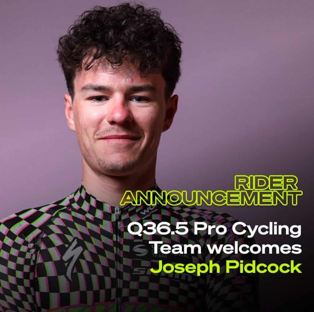 Joe Pidcock sigue los pasos de su hermano y ficha por el Q36.5