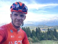 Nice evening ride pre worlds in @lesgetsbikepark Col de la Ramaz on the schedule today healthylifestyle freshmind refresh