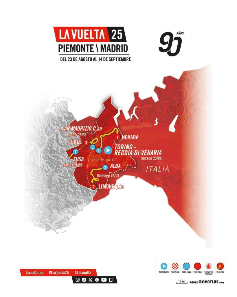 La Vuelta a España 2025: Un histórico inicio en Italia