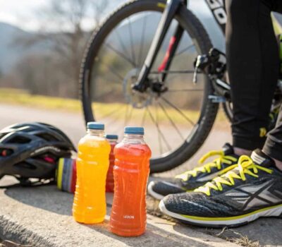 Bebidas energéticas y ciclismo