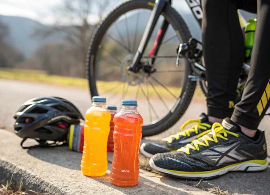 Bebidas energéticas y ciclismo