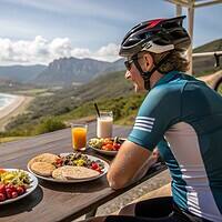¿Cómo debe comer un ciclista en vacaciones?