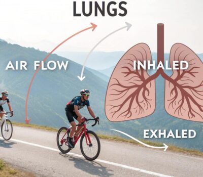 capacidad pulmonar de los ciclistas