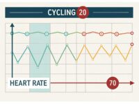 ciclismo y frecuencia cardiaca con la edad