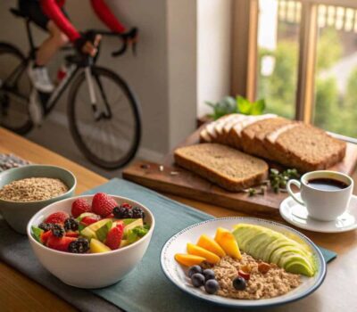 desayuno ciclista