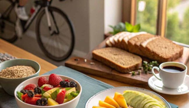 desayuno ciclista