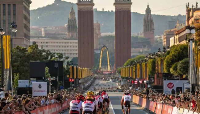 el tour de francia sale de barcelona