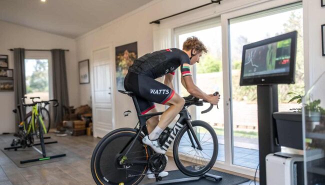 entrenamiento ciclista por vatios
