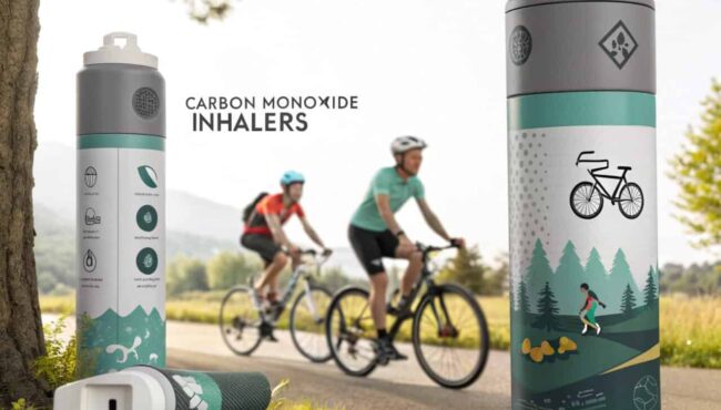 inhaladores de mon xido de carbono para ciclistas