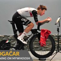 Pedalea con Pogacar en MyWhoosh: Una oportunidad única para rodar con el campeón
