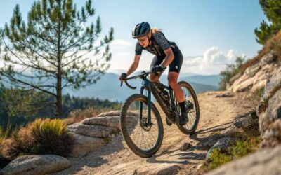 mejorar las bajadas en una bicicleta de gravel