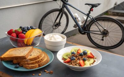 para perder peso en bici es importante desayunar