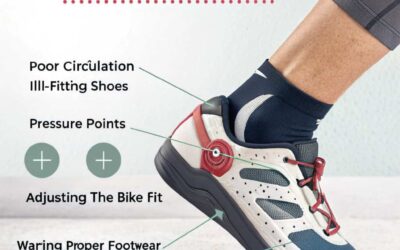 puntas de los pies dormidas en ciclismo causas y
