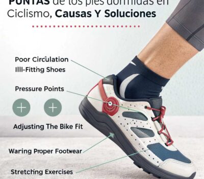 puntas de los pies dormidas en ciclismo causas y