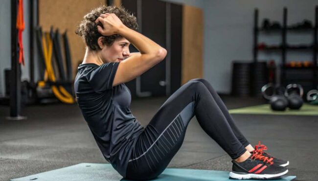 test para medir fuerza abdominal