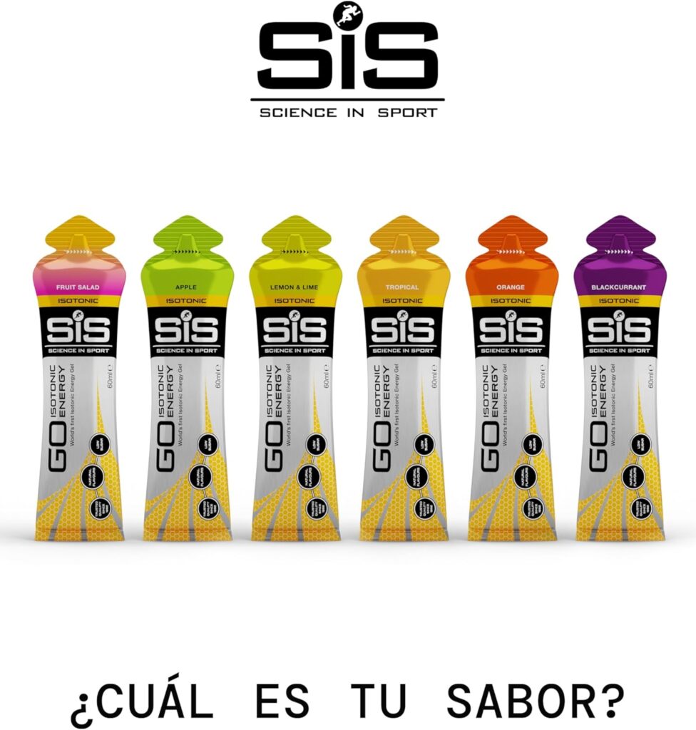 Geles energéticos SIS para ciclismo