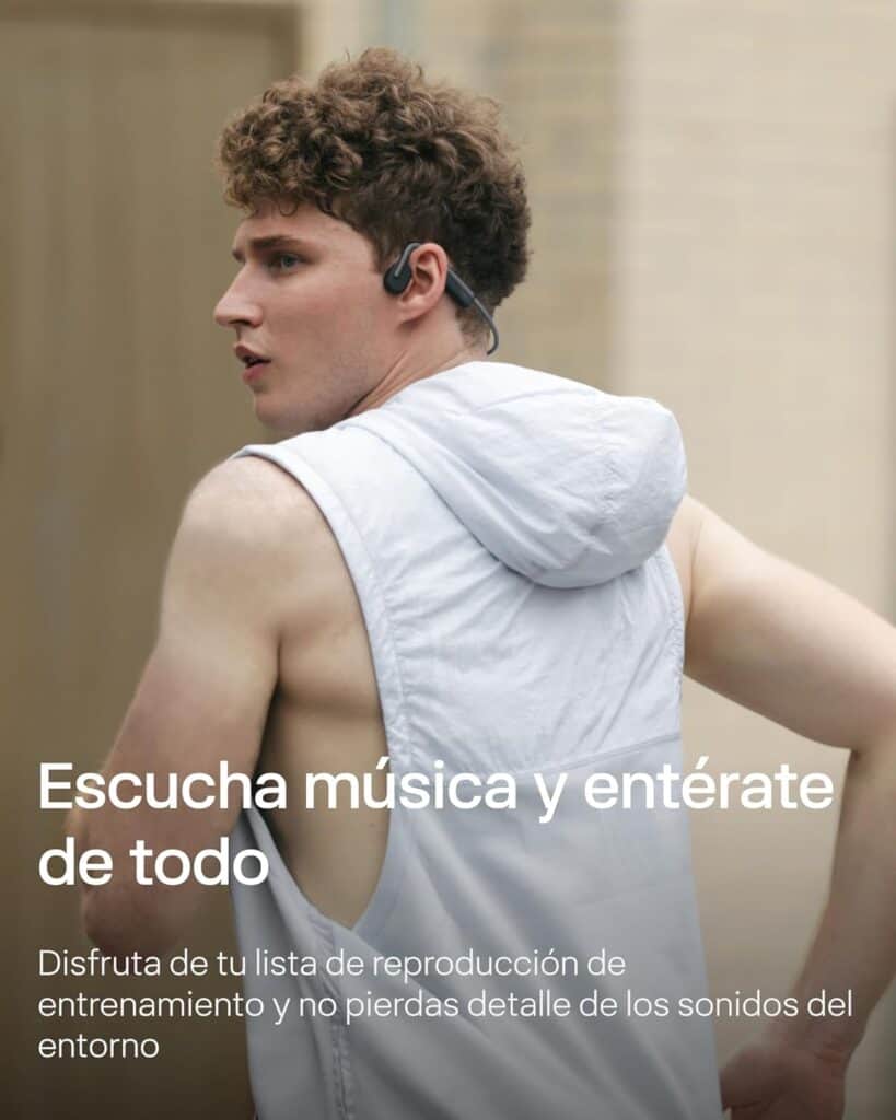 Auriculares en Bici