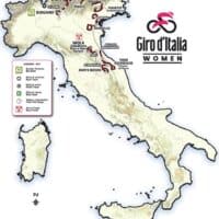 Recorrido Giro de Italia mujeres 2025
