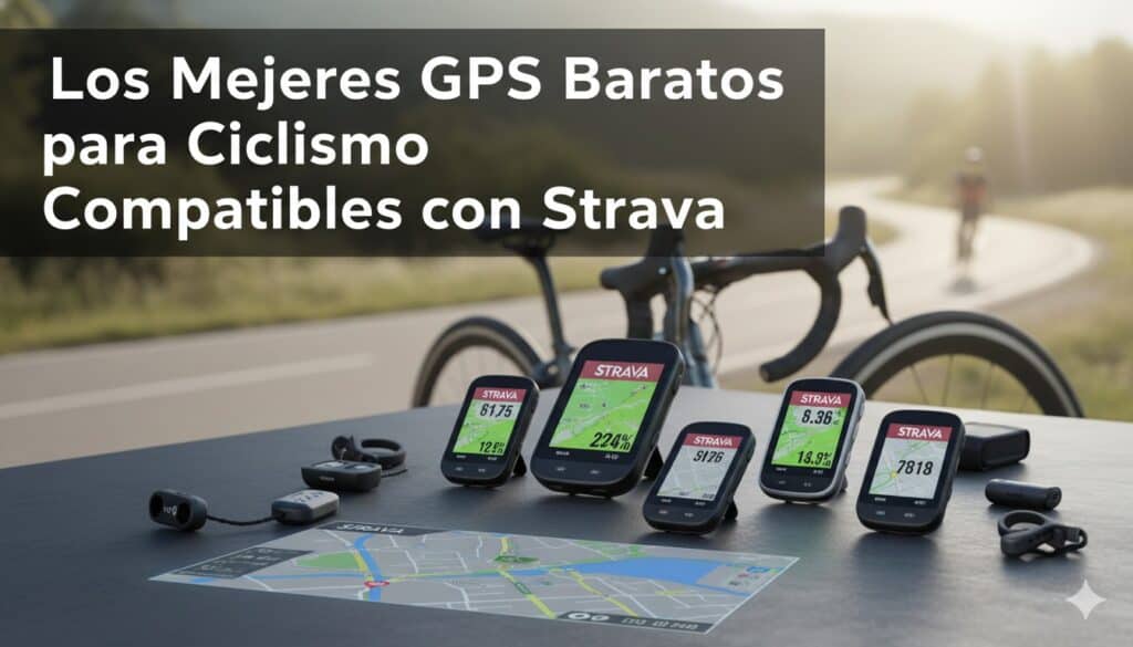 Los Mejores GPS Baratos para Ciclismo Compatibles con Strava