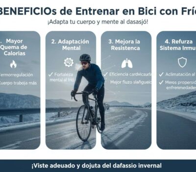 Beneficios de Entrenar en Bici con Frío
