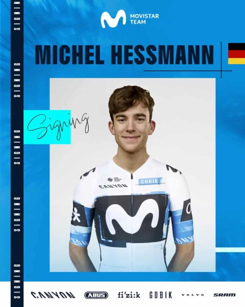 Michel Hessmann Ficha por el Equipo Movistar