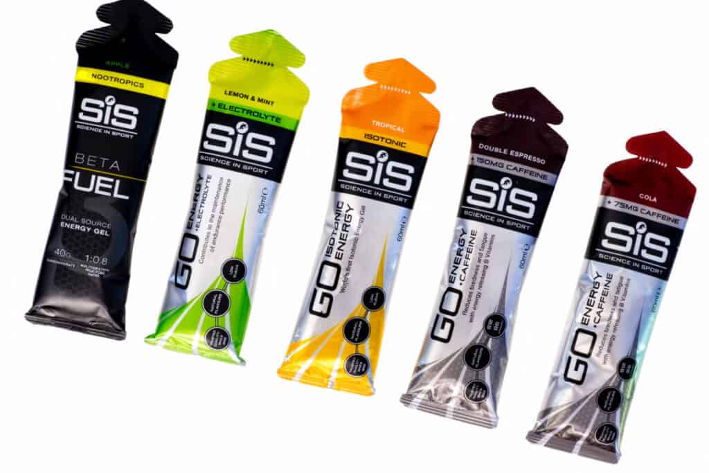 Geles energéticos SIS para ciclismo