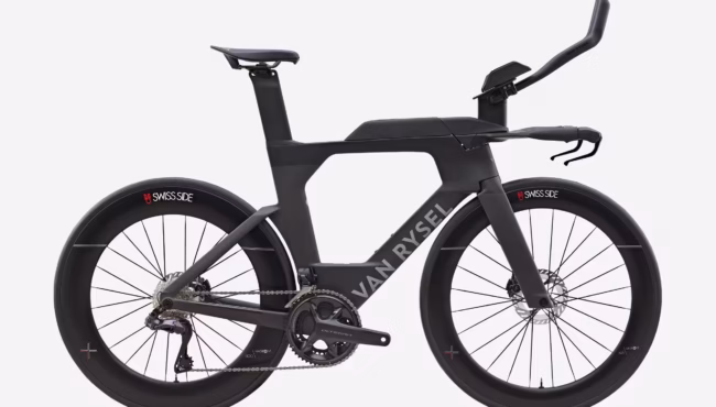 bicicleta triatlon van rysel xcr tri ultegra di2 negro