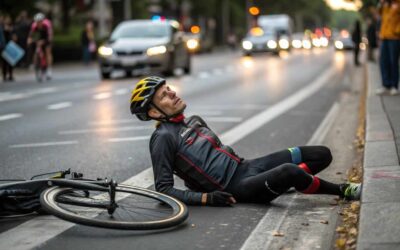 ciclista lesionado